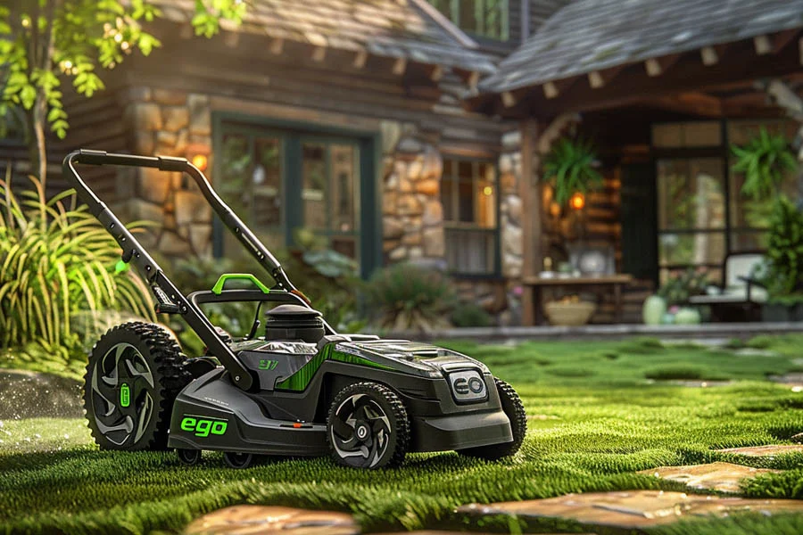 best electric self-propelled lawn mower